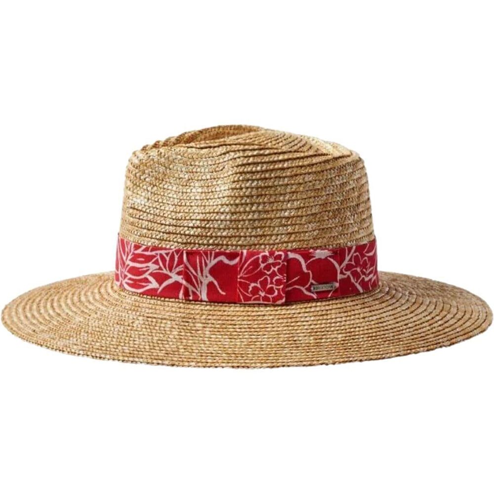 9007 Brimmed Hat, Honey/Aloha RED